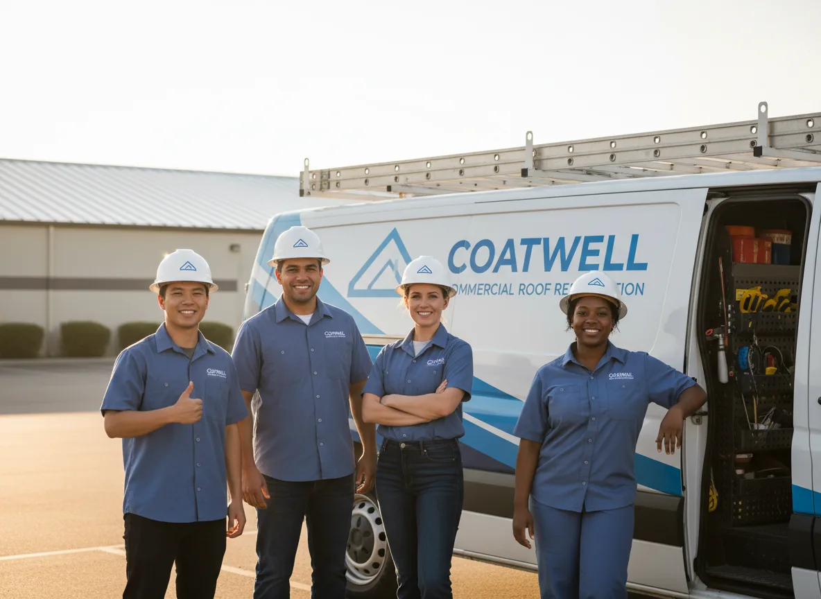 Commercial roof coating company in Darien, CT